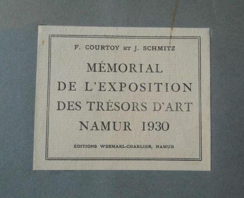 Mémorial de l'exposition des Trésors d'Art Namur 1930, Antiek en Kunst, Antiek | Boeken en Manuscripten, Ophalen of Verzenden