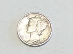 USA 1 dime 1941 D zilver, Postzegels en Munten, Ophalen of Verzenden, Zilver