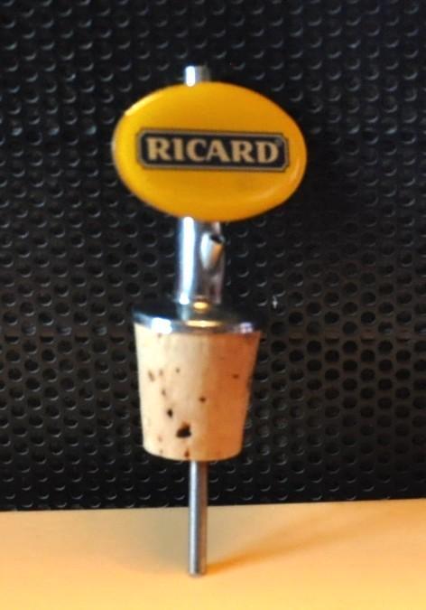 bouchon verseur vintage publicitaire ricard, Collections, Marques & Objets publicitaires, Comme neuf, Autres types, Enlèvement ou Envoi