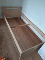 Bed frame 90x200 (zonder lattenbodem of matras), Gebruikt, 85 tot 100 cm, Ophalen, 180 cm of meer