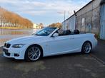 320d E93 Automaat, Full M Cabrio Euro 5 met keuring VVK, Auto's, BMW, Automaat, Achterwielaandrijving, 1995 cc, Zwart