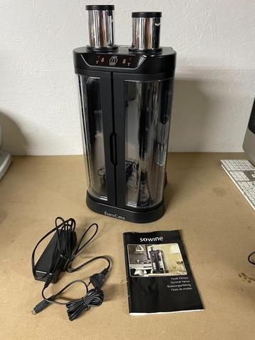 Eurocave So Wine cave vin comptoir 2 bouteilles, Electroménager, Classe énergétique A ou plus économe, Enlèvement ou Envoi, Moins de 45 cm