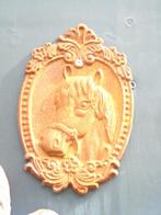 statue ou fronton décoration mural en fonte d un cheval ..., Enlèvement ou Envoi, Neuf