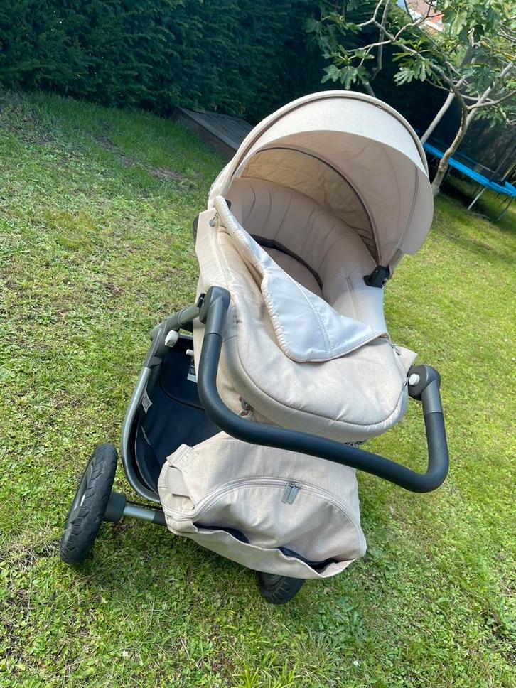 Stokke Trailz kinderwagen - originele volledige set, Kinderen en Baby's, Buggy's, Zo goed als nieuw, Overige merken, Zonnekap