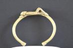 Bronzen etnische sieradenarmband van oude Afrikaanse kunst, Handtassen en Accessoires, Antieke sieraden, Ophalen of Verzenden