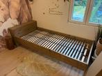 bed steigerhout 90x200, Huis en Inrichting, Slaapkamer | Bedden, Ophalen, Gebruikt, 90 cm, Eenpersoons