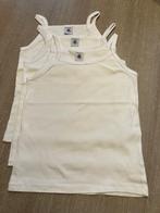 maat 128 set topjes Petit Bateau 3st, Nacht- of Onderkleding, Gebruikt, Meisje, Ophalen of Verzenden