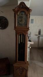 Antieke eiken staande klok: Original Kieninger 1973, Antiek en Kunst, Ophalen