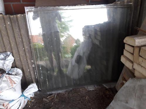 enkel glas, Doe-het-zelf en Bouw, Glas en Ramen, Gebruikt, Glasplaat, 80 tot 120 cm, 80 tot 120 cm, Ophalen