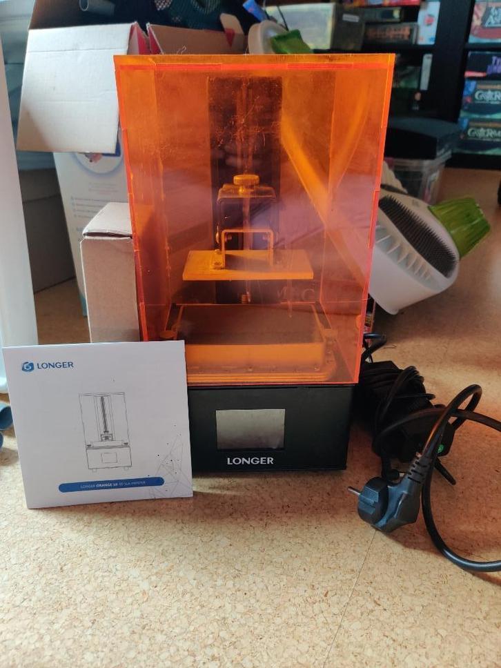 3D Printer Longer Orange 10, reserve LCD-scherm 3 FEP sheets, Computers en Software, 3D Printers, Gebruikt, Ophalen