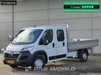 Opel Movano 140PK Driezijdige Kipper Dubbel Cabine Airco Cru, Auto's, Euro 6, 4 cilinders, 3000 kg, Bedrijf