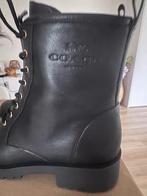 Coach zwarte leren enkellaarsjes nieuw 39, Zwart, Lage of Enkellaarzen, Nieuw, Ophalen of Verzenden