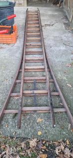 Houten ladder, Doe-het-zelf en Bouw, Ladders en Trappen, Ophalen, Gebruikt, Ladder, Opvouwbaar of Inschuifbaar