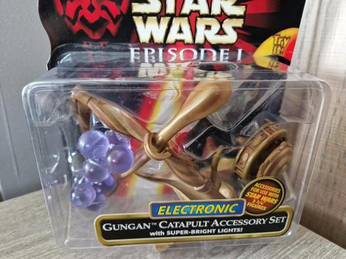 Star Wars Hasbro Gungan Catapult Accessory Set 1999, Collections, Star Wars, Comme neuf, Figurine, Enlèvement ou Envoi