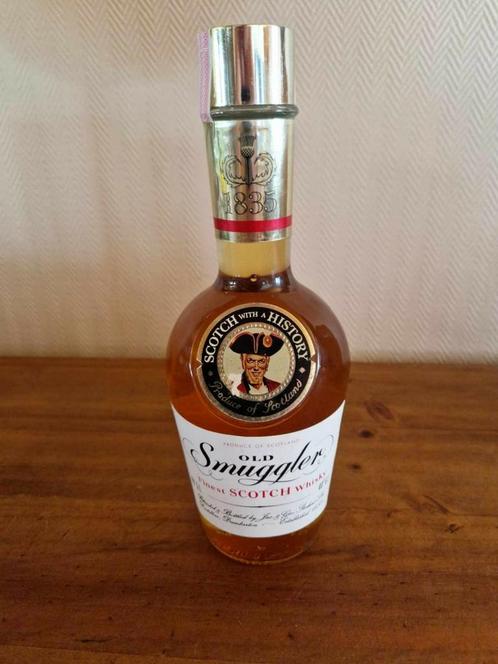 Whisky Old Smuggler année 1976 25eur, Collections, Vins, Comme neuf, Enlèvement ou Envoi