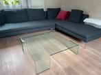 Design glazen Salontafel van FIAM, Ophalen, 50 tot 100 cm, Design, Vierkant