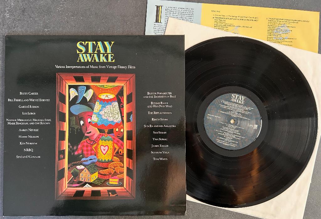 STAY AWAKE: Music from Disney (SINEAD, WAITS) ( LP; NMINT), CD & DVD, Vinyles | Rock, Comme neuf, Pop rock, 12 pouces, Envoi