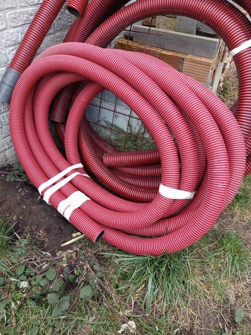 Gaines annelées 75mm et 90mm, Doe-het-zelf en Bouw, Buizen en Afvoer, Gebruikt