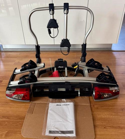 Porte-vélo Atera Strada evo 2 - Neuf, Auto diversen, Fietsendragers, Nieuw, 2 fietsen, Brede banden, Elektrische fiets, Ophalen of Verzenden