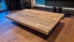 Originele salontafel in massief hout, Huis en Inrichting, Ophalen, Zo goed als nieuw