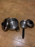 pan en kookpot in inox, Ophalen