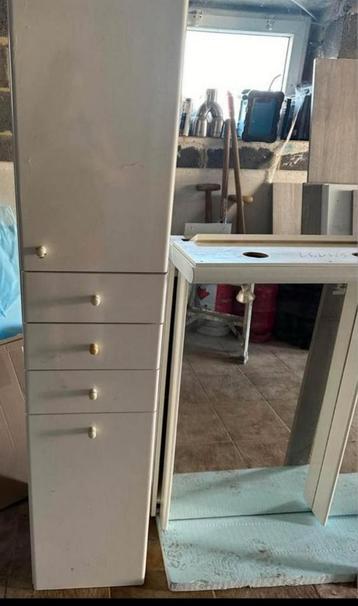 Gasboiler en badkamermeubel beschikbaar voor biedingen