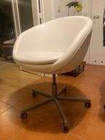 Chaise de bureau, Maison & Meubles, Enlèvement, Utilisé, Blanc, Chaise de bureau