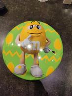 Blikken doos m&m's -20 CM diameter, Ophalen of Verzenden, Gebruikt