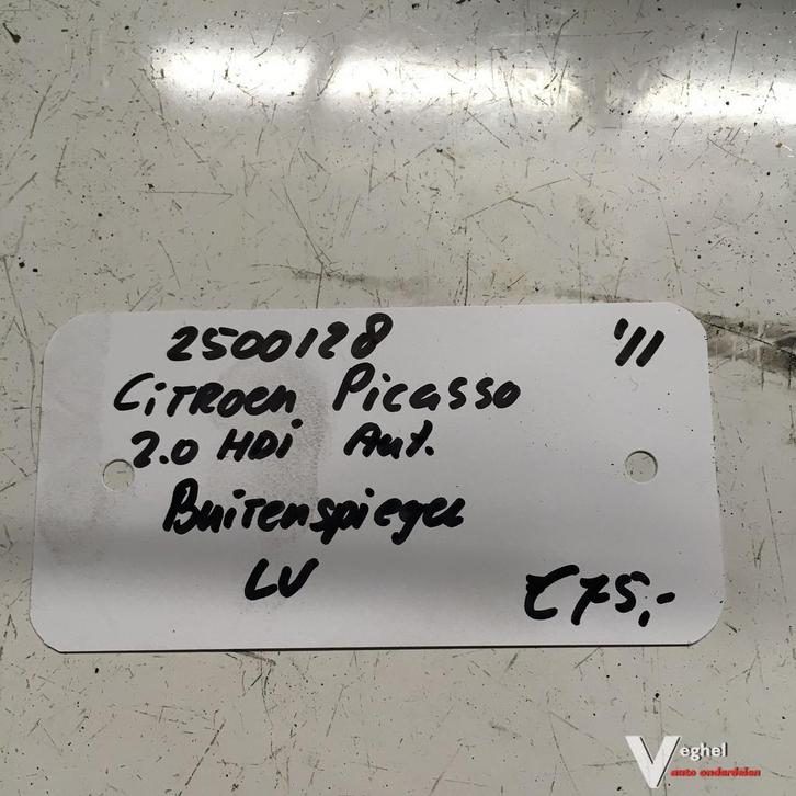 Citroën C4 Grand Picasso 2.0 HDI Automaat 2011 2500128  Buit, Auto-onderdelen, Spiegels, Gebruikt, Ophalen of Verzenden