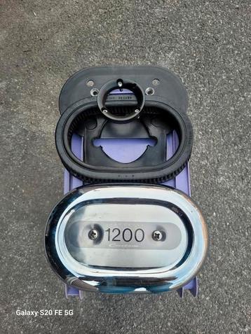 Luchtfilter sportster 1200 compleet. beschikbaar voor biedingen