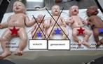silicone reborn baby's uitverkoop, Verzamelen, Poppen, Ophalen of Verzenden, Nieuw, Babypop, Levensecht of Reborn