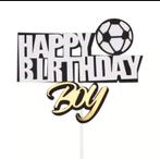 Voetbal# #Thema #Verjaardag #Cake #Topper #Flage, Nieuw, Verzenden