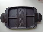 Multifunctionele grillpan, Huis en Inrichting, Keuken | Potten en Pannen, Ophalen, Aluminium, Zo goed als nieuw, Keramische plaat