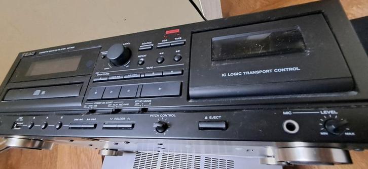 Teac AD-850 cassette deck met CD speler, Audio, Tv en Foto, Cassettedecks, Ophalen