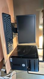 Desktop computer met scherm en toetsenbord, Computers en Software, Desktop Pc's, Ophalen, Zo goed als nieuw, Dell