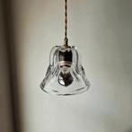Vintage Val Saint Lambert kristalglazen hanglamp., Antiek en Kunst, Ophalen of Verzenden