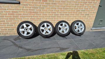 winterbanden set voor audi A3, Auto-onderdelen, Banden en Velgen, Ophalen, Gebruikt, 16 inch, Banden en Velgen