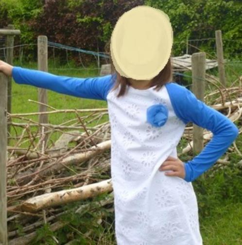 Kleed Communie Filou + RTB vestje + legging Gymp, Kinderen en Baby's, Kinderkleding | Maat 128, Zo goed als nieuw, Meisje, Setje