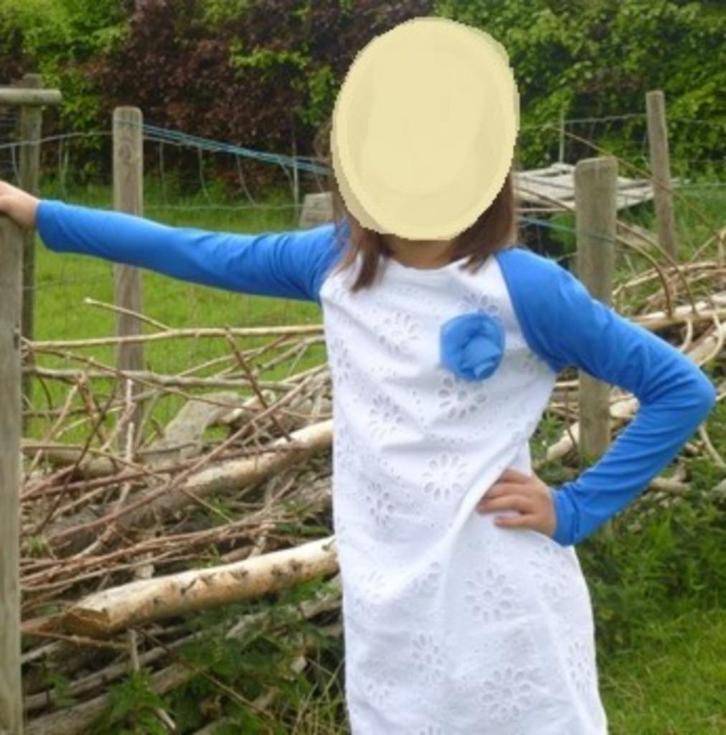 Kleed Communie Filou + RTB vestje + legging Gymp, Kinderen en Baby's, Kinderkleding | Maat 128, Zo goed als nieuw, Meisje, Setje