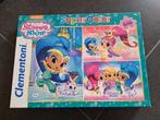 Puzzel Shimmer and Shine, Ophalen, 10 tot 50 stukjes, Zo goed als nieuw, 4 tot 6 jaar