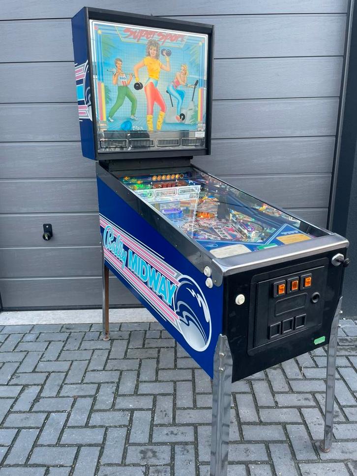 Flipper Bally Hardbody - LED révisé et prêt à jouer, Collections, Machines | Flipper (jeu), Bally, Enlèvement