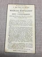 Soldaat paracommando M.Rotsaert gesneuveld KOREA 1951, Verzamelen, Ophalen, Bidprentje