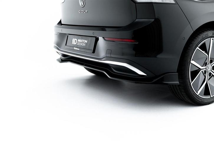 Maxton Design Rear Splitter Geschikt Voor Vw Golf 8 Facelift, Auto diversen, Tuning en Styling, Verzenden