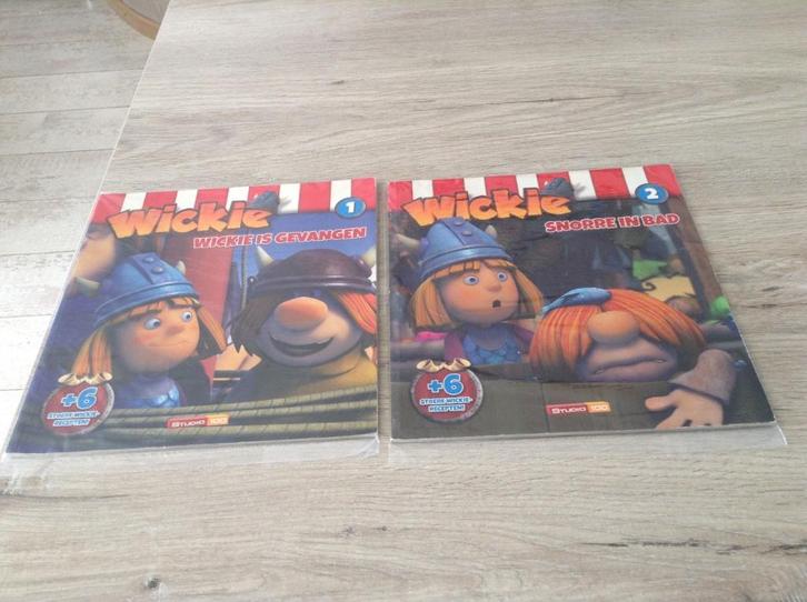 Studio 100 Wickie de viking verschillende voorleesboekjes, Boeken, Kinderboeken | Kleuters, Zo goed als nieuw, Non-fictie, 4 jaar