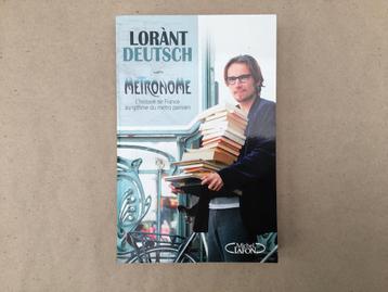 Réservez Métronome Lorant Deutsch, Enlèvement ou Envoi, Comme neuf