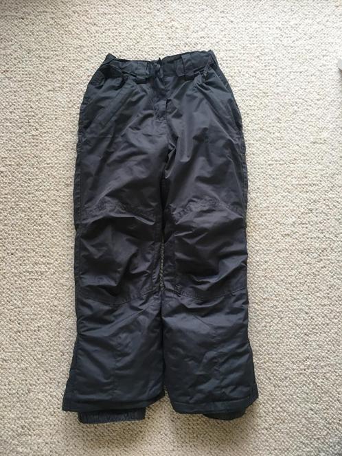 Antraciet skibroek 122-128, Kinderen en Baby's, Kinderkleding | Maat 122, Zo goed als nieuw, Jongen of Meisje, Broek, Ophalen of Verzenden