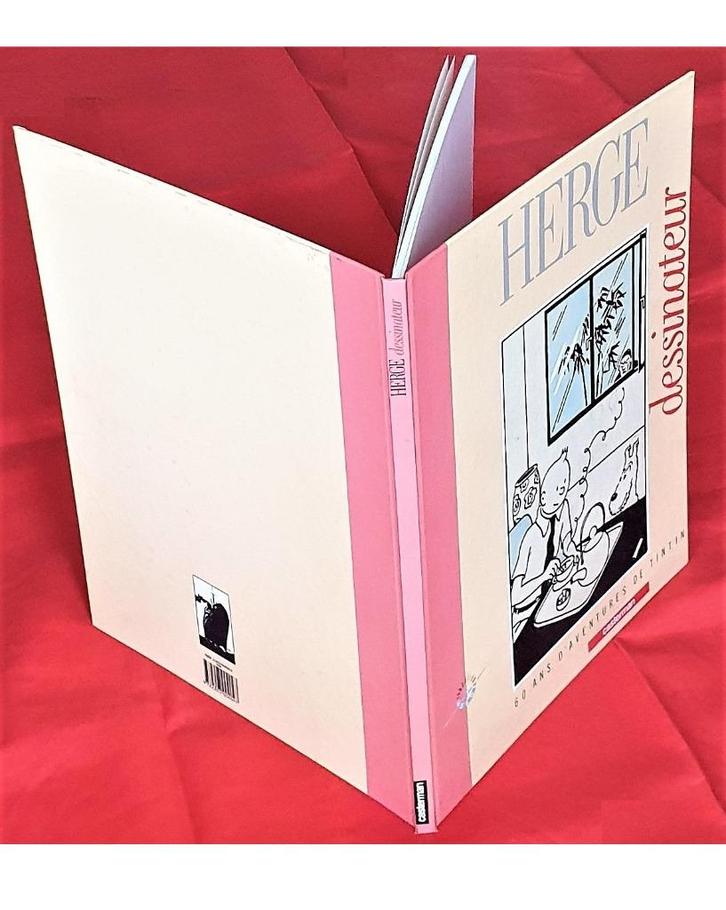 Hergé ⭐ dessinateur, 60 ans d'aventures de Tintin ~ eo 1988, Verzamelen, Stripfiguren, Nieuw, Boek of Spel, Kuifje, Ophalen of Verzenden