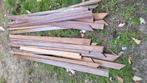 50 stuks hardhouten latten, Tuin en Terras, Palen, Balken en Planken, Ophalen, Gebruikt