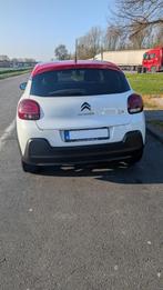 Citroën PureTech 82 Man Shine Wit/Rood - Slechts 56325km!, Auto's, Voorwielaandrijving, Stof, Euro 6, Wit