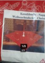 Vervaco - Kerstkleedje nog te borduren, Hobby en Vrije tijd, Ophalen of Verzenden, Zo goed als nieuw, Handborduren, Borduurpakket